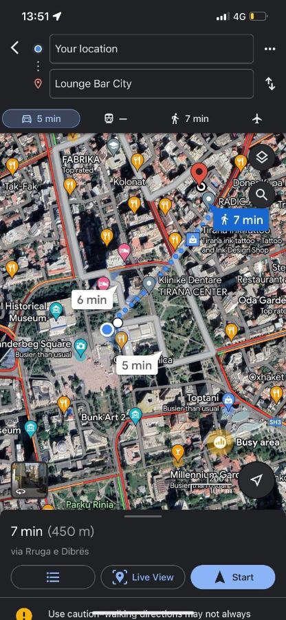 53° Bs Skanderbeg City Center Comfort ティラナ エクステリア 写真